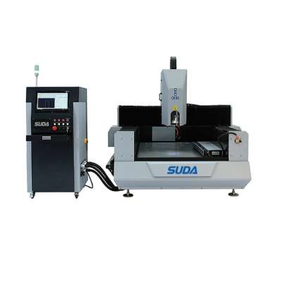 SUDA 1325 Stone Engraving CNC Router , Stone Cutting Machine for Granite, Marble auto tool change